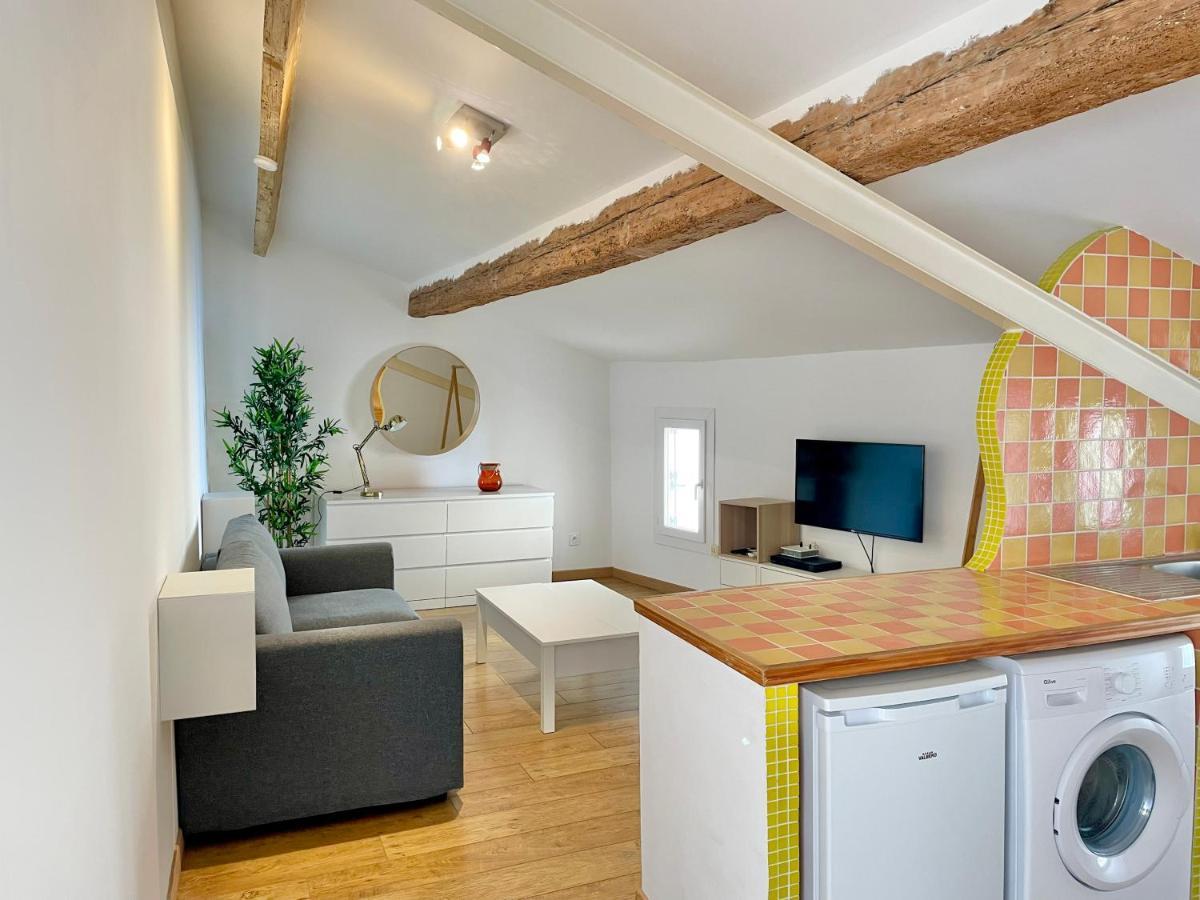 Grand Studio Sur La Marine Sete Bagian luar foto